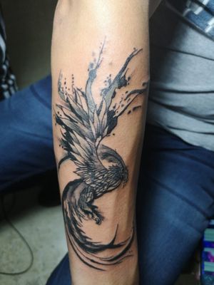 #blackandgray #fenix #tattoos #ink #mexico 