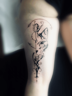Tattoo#blackandgrey #backleg #tatooartist #Nenad #intenzeink #inkedgirl #inkedmag 