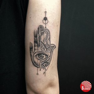 #hamsa #details #hand #realism #mandala #tattoodesigner #bezowski