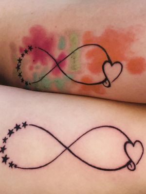 #tattoos #art #ink #armtattoo #artist #tattooartist #classicinksocialclub #tatt #infinitytattoo #watercolor #hearts