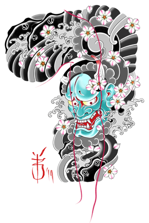 Tarditional japanese sleeve and chest piece concept. If anybody is interested, you’re welcome to contact me 