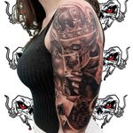 🔥Amazing realistic Black & Grey realistic tattoo done today by Tony ! ✔️PM For more information ⭐️Inked Machine Tattoo Studio Phuket 🇦🇺Australian Owner ✔️Award Winning Artists ✔️Best Quality Tattoo in Phuket ➖➖➖➖➖➖➖➖➖➖➖➖➖➖➖➖ ☎ 094 853 0886 ✉️ink@inkedmachine.com Whats App: +66948530886 LINE: inkedmachine
