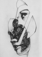 #face #blacksketch #linework #ilustrativtattoo #detailwork #warsaw #artwork #tattooidea