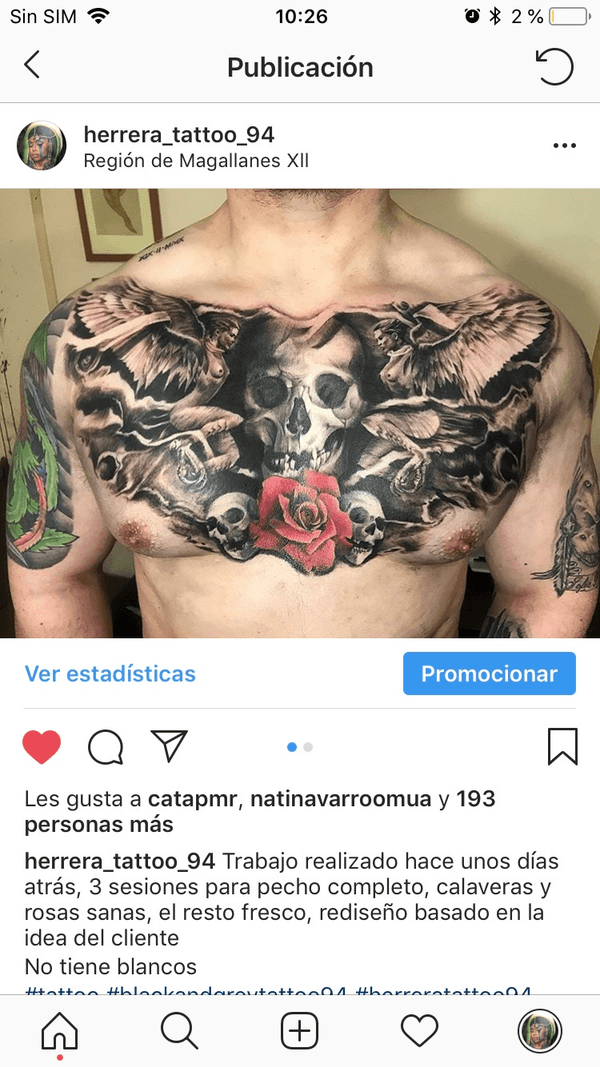 Tattoo from monk studio