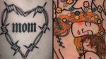 Mom tattoo on the left by Tessa Tattoos and Klimt mom tattoo on the left by Talia Samantha #TaliaSamantha #TessaTattoos #momtattoo #momtattoos #mom #mother #mum #mommy #happymothersday #mothersday #love #family