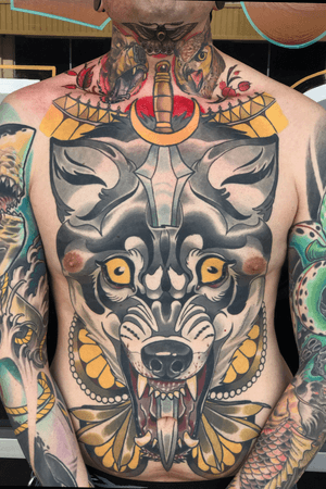 Wolf front piece