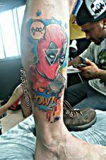 #tattoo #tattoosp #tattoobrazil #tattoobrasil #marvel #Deadpool #fullcolor 