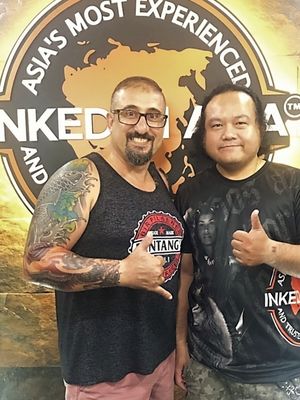 We Do Tattoo Ideas For Men, Tattoo Ideas For Women, Designing Tattoos Here In Thailand, Excellent Work As Always, Our Staff Are Friendly, Friendly Atmosphere, We Have A Extremely Hygienic And Clean Studio, We Use The Best Inks Like Fusion Ink And Eternal Ink, Fantastic Artists, Awesome Service Here At Inked In Asia Tattoo Studio Patong Phuket Thailand