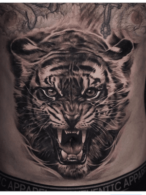 Edgar (@edgarivanov) has some of the toughest clients ever! Check out this insane tiger he recently tattooed! 🐯🔥