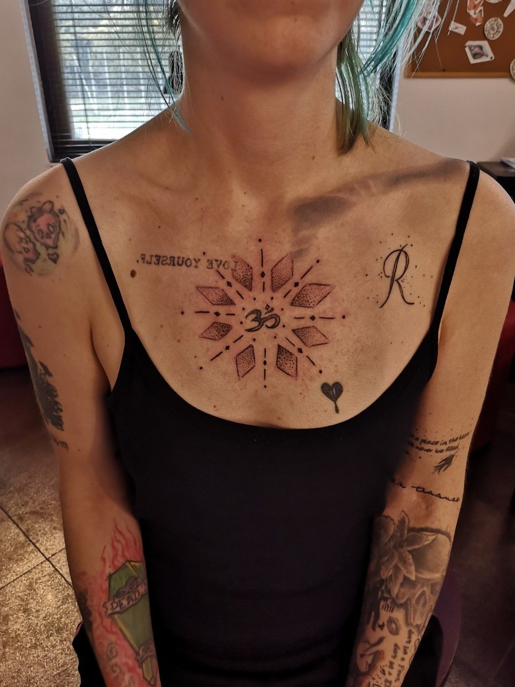 This Woman Got An Incredible Mastectomy Tattoo On Her Chest  SELF