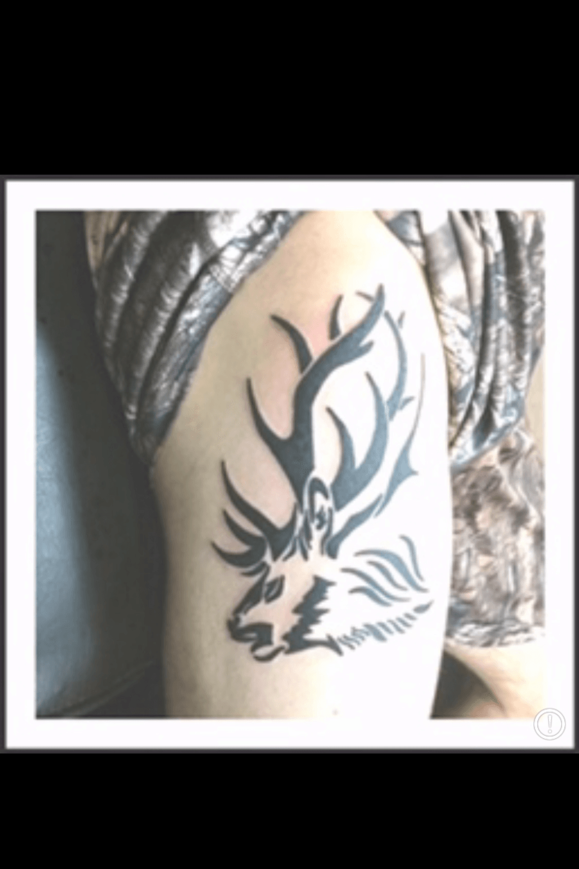 Tattoo uploaded by lilweave32 • #elk #hunting #tribal #oregon • Tattoodo