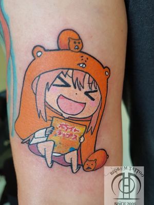 #umaruchan #anime  #tattooanime #colortattoo 