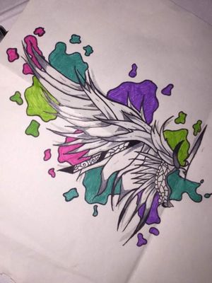 This is a piece of art I maybe a year or two back and really want to get it as my first tattoo when I'm 18.