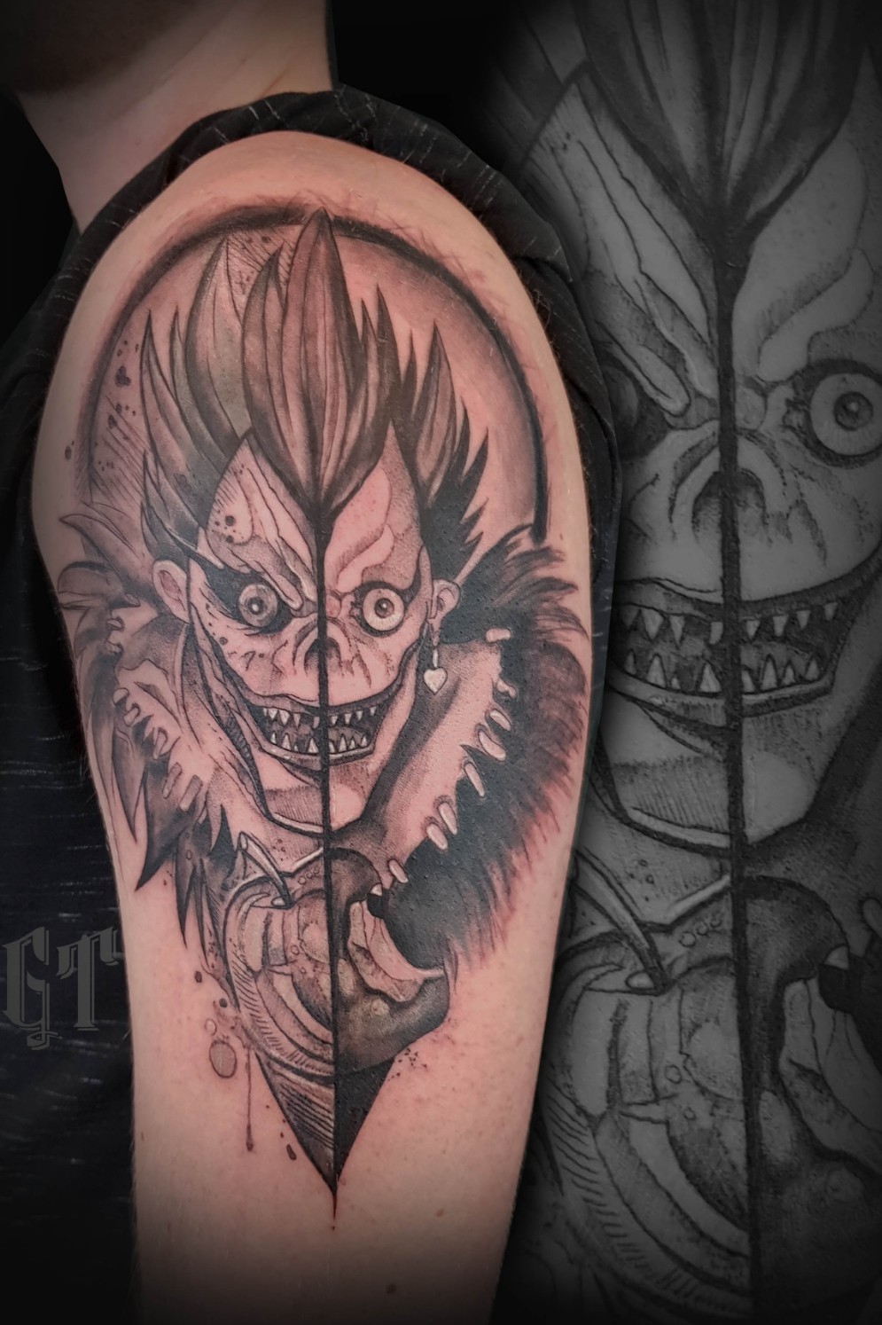 Death Note tattoo by Kozo Tattoo