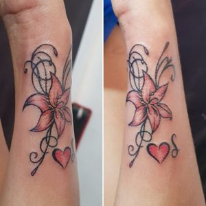 Flower tattoo 