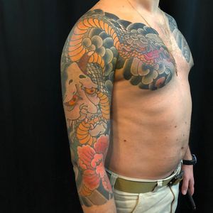 Bay Area Tattoo Convention 2019 - Tattoo by Takashi Matsuba #TakashiMatsuba #BayAreaTattooConvention #BayArea #tattooconvention #SanFrancisco #tattooartists