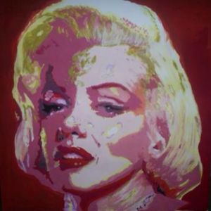 Gouaches : Marilyn Monroe