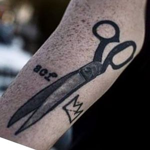 Art comes first Scissors Basquiat 