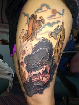 Kong  at the tattoo expo Venezuela 2018