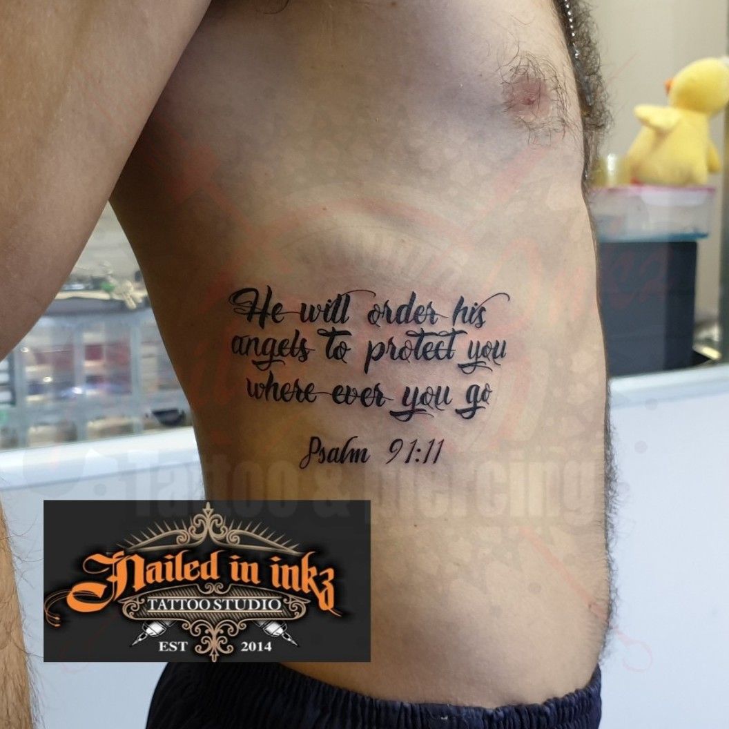 psalm 91 tattoo