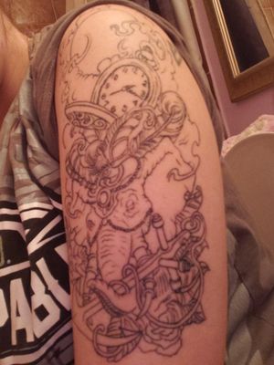 Just the beginning..Outline. Done by Todd.