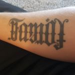 "Family" "Forever" Ambigram