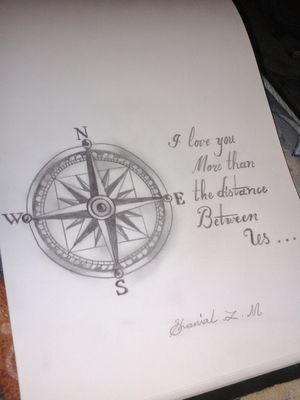 #blackandgrey  #compass #lettering 