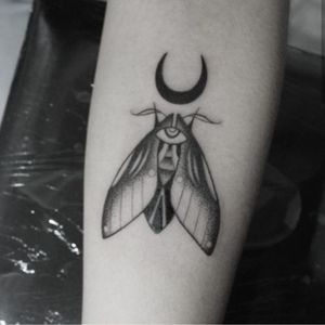 You can see my work at Instagram @blacktats_ #blackwork #blackworkers #dotwork #moth #tattoo 