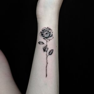 Fresh flower.Inked by the very talented @croco_juice for more info and to schedule appointment please PM us or call 09-7421677Or just book yourself athttps://yoman.co.il/KoiTattoo#flower #rosetattoo #rose #line #black #blacktattoo #art #artistsoninstagram #instagood #instagram #inspiration #koitattooil #tattooed #tattoo #tattooideas #tattooart #a #original #design