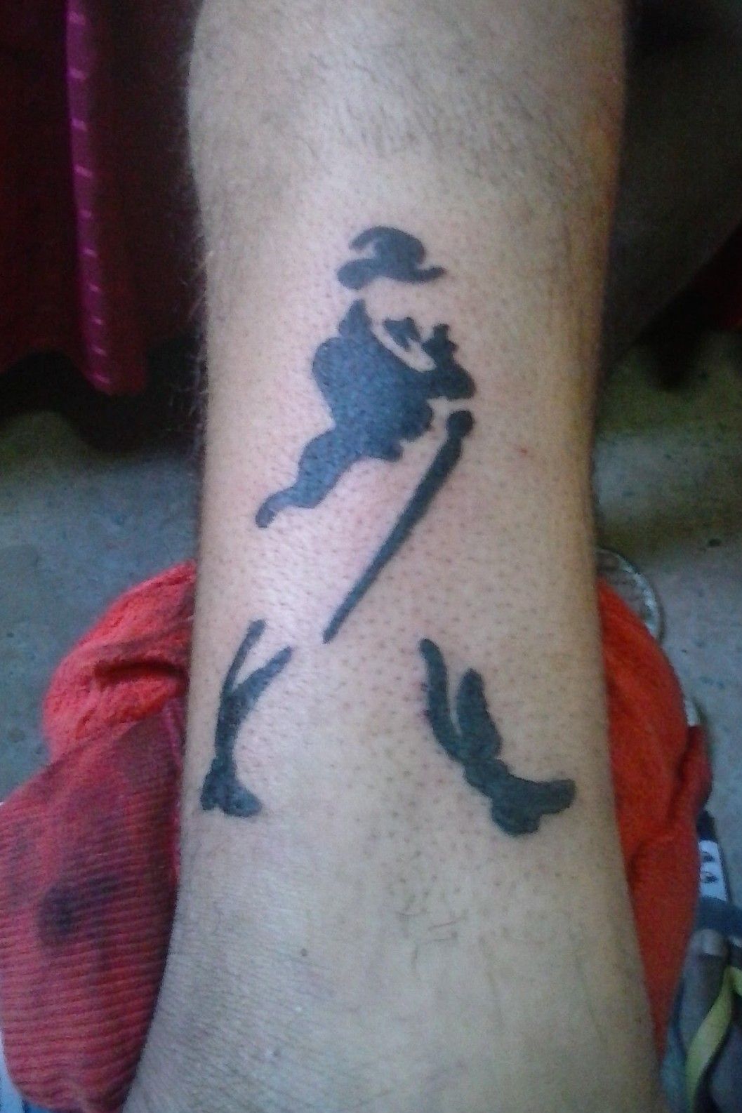 My Johnny walker tattoo for my father who passed away  Inspirational  tattoos Tattoos Future tattoos