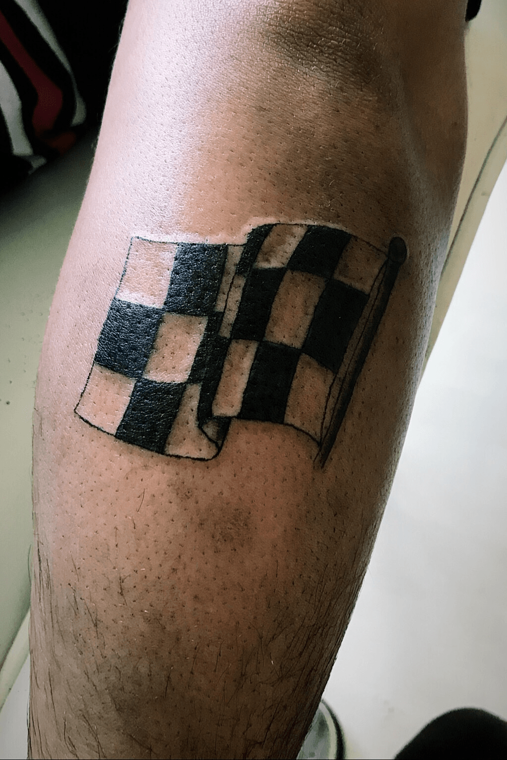Checkered Flag Tattoo Vector Images over 200