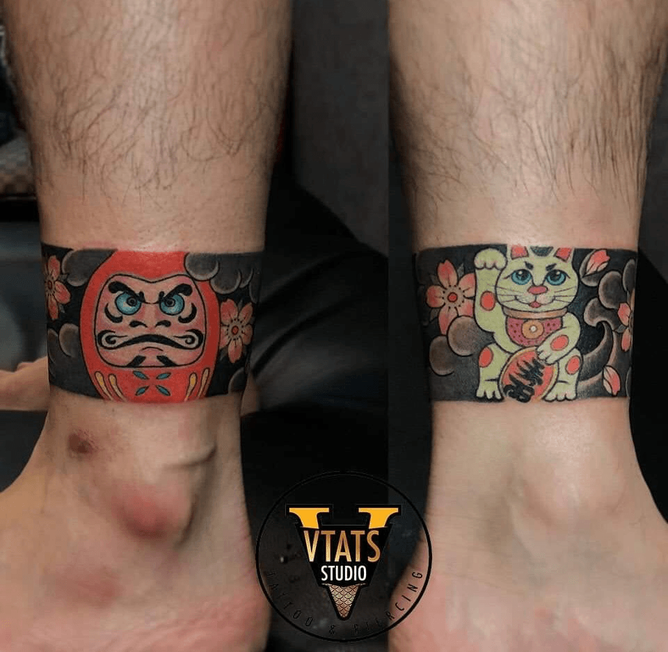 Tattoo uploaded by Do Quang Vu • Vòng chân may mắn được thiết kế ...