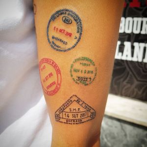 Stamps tattoo