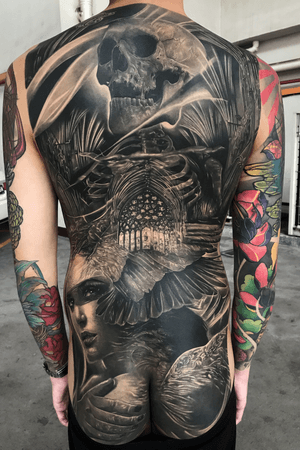 Tattoo by skin label tattoo studio