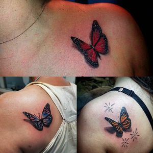 3d Butterfly tattooMy work