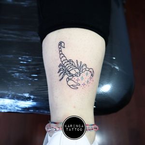 🦂Instagram: @karincatattoo#scorpion #tattoo #tattoos #tattoodesign #tattooartist #tattooer #tattoostudio #tattoolove #turkey #dövme #dövmeci #istanbul #girl #color #leg