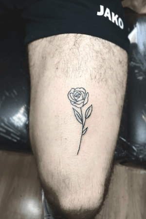 Rose done for Adam 🌹#tatttoo #tattooartist #irishtattooartist #dublintattoo #maynooth #irishtattoo #rosetattoo 