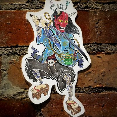 Finished this guy up this morning. I'd really like to tattoo it so you'll get a great rate if interested. Dm or email me Melbourne 🖖 . . #tattoodesign finished and up for grabs. $250aud and its yours. 👺 I'm tattooing in Melbourne 🇦🇺 . . . . . .#australiantattoo #melbournetattoo #tattoomelbourne #australiantattooistsguild #tattoo #tattoos #melbournetattooartist #docstattooz #funinthesun #customtattoos #melbournetattooculture #flkeys #floridakeys #floridatattooartist #keywest #japanesetattoo #japanesetattooart #japanesetattoos #irezumi #tattooflash #tattoodesigns #irezumisketches #hannyamask #japaneseinspired #japaneseinfluence #irezumisketches #japanesetattooart #japanesetattoos #tattooflash #tattoodesigns #samurai #samuraitattoo 