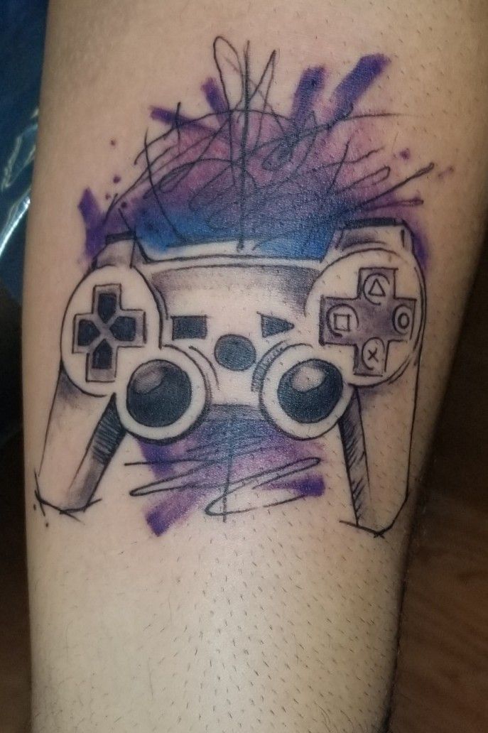 Play Station Tattoo | InkStyleMag