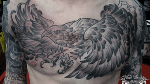 Part fresh part heeled Eagle chest piece for Matty @cpfc28. Matty has been collecting pieces for quite some time and this piece is very close to to both of our hearts. Both being massive Palace fans. Next Chapter Tattoo & Piercing Studio 24 Abbotsbury Road Morden SM4 5LQ Tel: 0203 8374908 www.nextchaptertattoo.com @cpfc @cpfc_supporters #Eagle #Eagletattoo #eagletattoos #blackandgreytattoo #tattoo #tattoodesign #tattooist #tattooArtist #Morden #CPFC #Inked #chesttattoo #Chest #Tattooart #Flyinghigh #Birdofprey #Design #art #bodyart #tattooMorden #London #Southlondon