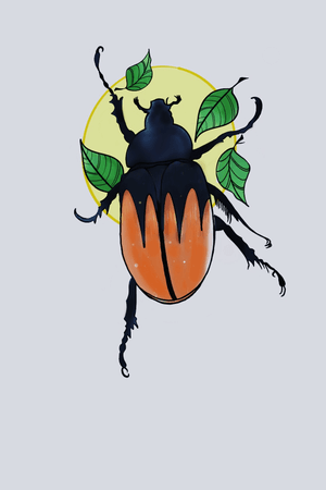 Escarabajo NeoTradicional 🐞✍🏻👌🏻