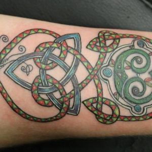 Celtic, tribal, colour