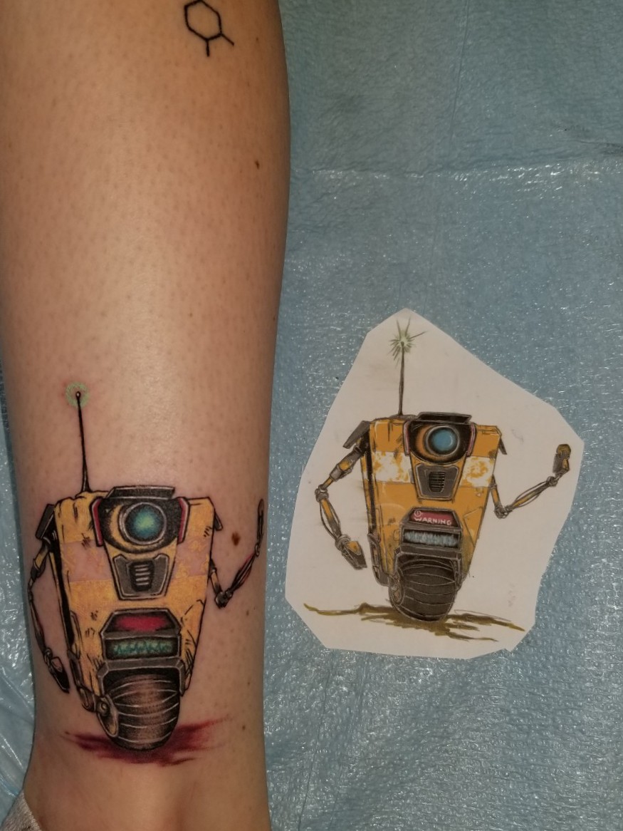 Claptrap tattoo