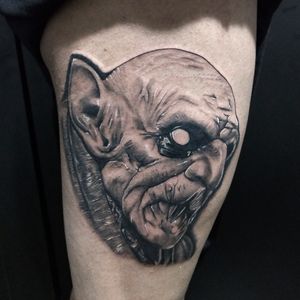 #tattoo #tatuagem #tattoo #blackandgreytattoo #blackworktattoo  #Nosferatu #vampire #dark 