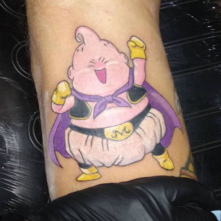 Radiant Colors USA  New school for this Majin Boo vs Krilin tattoo done  with RadiantColorsInk by our crew member Richard Arthur RichardArthur Tattoo RadiantColorsCrew Catch Richard Arthur on RadiantWorldTour this  thursday at