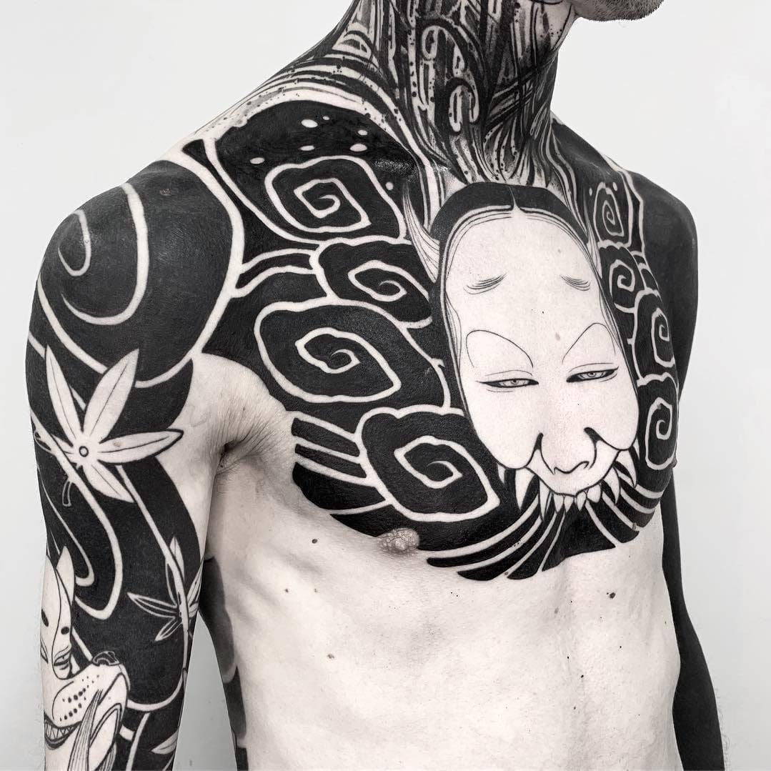 Gothic Vampire Tattoo Design
