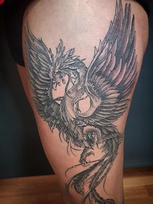 Phoenix tattoo my workhttps://www.facebook.com/wolverinetiago/
