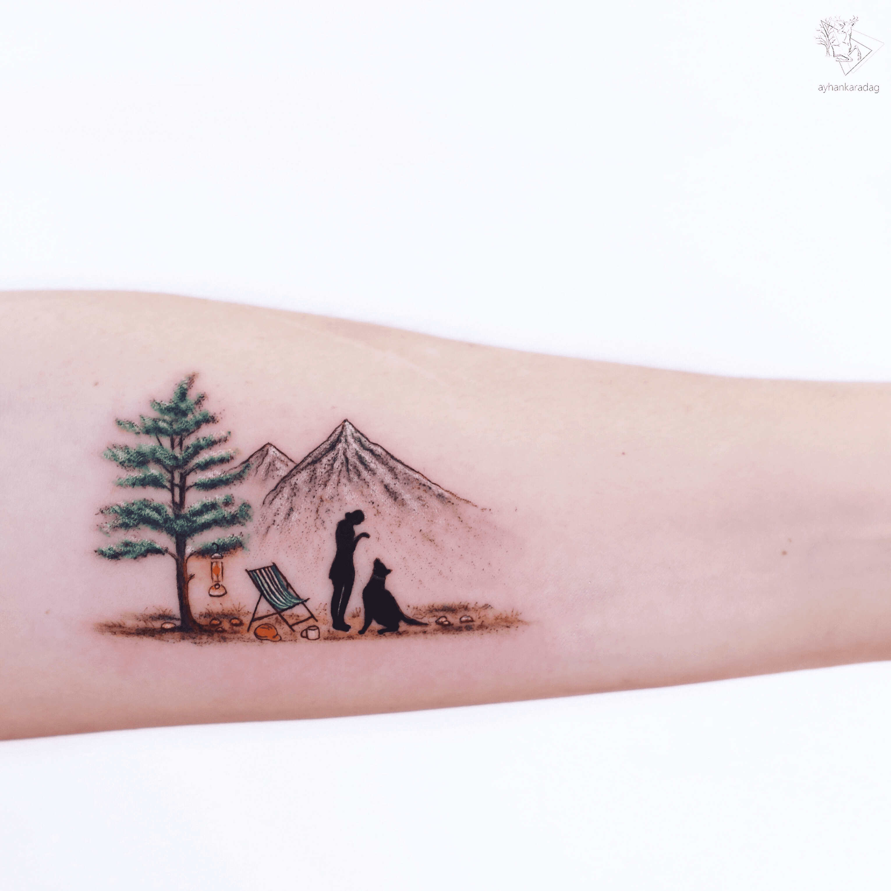 38 Tattoo Ideas for People Who Love to Camp