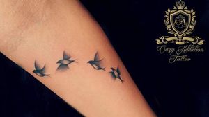 Birds tattoo by Rohit Panchal