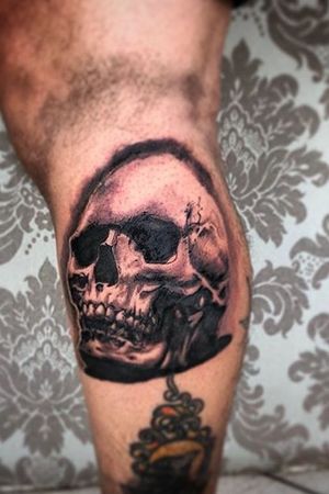 #skull #realistic #blackandgrey #bng